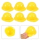 thumbnail image 5 of 10 Uds. Sombrero de construcción en miniatura, modelo de casco pequeño, decoración de casco de muñeca, 5 of 7