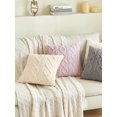 thumbnail image 4 of 1pc Geometric Tufted Cushion Cover Without Filler, Beige Throw Pillow Case For Sofa, 4 of 4