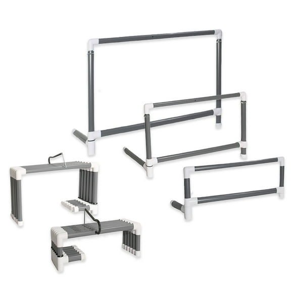 Prism Fitness 27-42 In Smart Adjustable Workout Hurdles, Set of 3