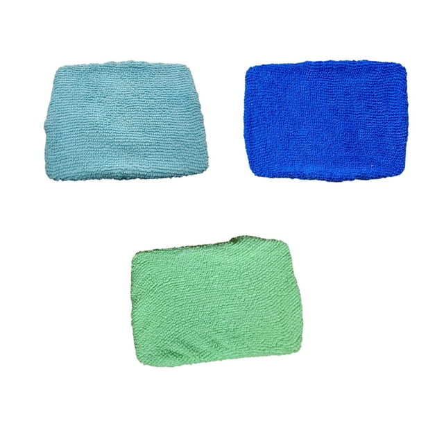 stanreset 1/2/3/5 5 Pieces Car Window Clean Brush Replacement Pad Windshield Cleaning Tool Interior Auto Glass Remover Wash Cloth Green 1 Pc