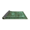 thumbnail image 2 of Ahgly Company Indoor Rectangle Persian Turquoise Blue Traditional Area Rugs, 4' x 6', 2 of 4