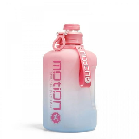 

Large Capacity Water Bottle with Capacity Marker Drinking Water Bottle Gallon Water Bottles