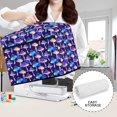 thumbnail image 6 of HELLHERO Mushrooms Colorful Sewing Machine Dust Cover 17.7x8.6x12.5 Inch Easy to Clean Lightweight Washable, 6 of 8