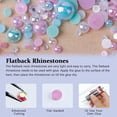 thumbnail image 5 of Half Pearls for Crafts Flatback Pearls Beads Set for DIY Nail Face Art Craft Decoration, Mixed Sizes 3-10mm - Style:Style 2;, 5 of 5