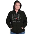 thumbnail image 5 of Best Mom Sweet Mothers Day Present Zip Up Hoodie Men's Women's Brisco Brands S, 5 of 6