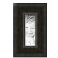 thumbnail image 2 of ArtToFrames 4" x 11" Vienna Midnight Ornate Blk Picture Frame, 4x11 inch Black Wood Poster Frame (WOM-5260),  Pack, 2 of 6