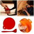 thumbnail image 1 of Reusable Silicone Can Covers and Lids for Pet Food Storage with Airtight Seal and Included Size Fits Cans, 1 of 4