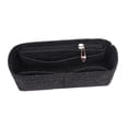 thumbnail image 2 of Organizador de bolsos Insertar bolsa de maquillaje Organizador de bolsas de fieltro para bolsas de axilas Tote 16cmx5cmx8cm, 2 of 8