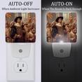 thumbnail image 2 of Columbus Day LED Square Night Lights - Bright, Energy-Efficient Luminaires for Tranquil Nights - Set of 2, 200 Characters, 2 of 6