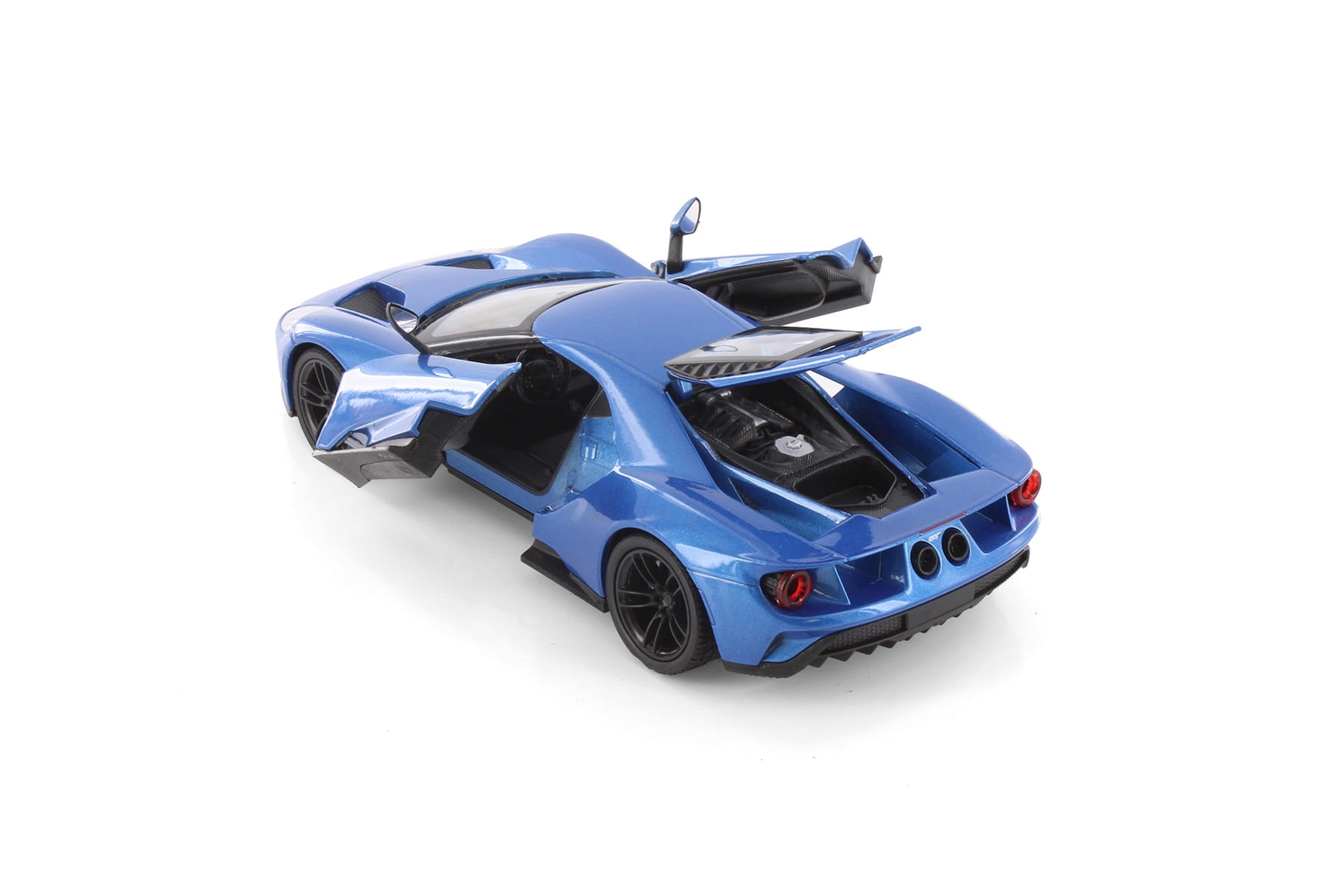 Box of 4 2017 Ford GT Hardtop, Assorted - Showcasts 24082/4D - 1/24 Scale Set of 4 Diecast Model Cars