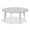 Multi-color, variant on Round Activity Table - 42" Diameter, E-height - Driftwood Gray/Key Lime/Gray