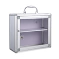 thumbnail image 3 of AMERTEER Box Medicine Storage Aid First Lockablecontainer Family Locking Containers Wall Cabinet Lock Case Bin Case Box Community, 3 of 7