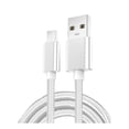 thumbnail image 1 of Android Extended Data Cable (2M), Nylon-Braided 3A Fast Charging and Syncing, Compatible with Micro USB Devices, Durable for Home, Car and Office Use, 1 of 3