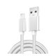 thumbnail image 1 of 2 piezas de cable de datos extendido de 2 metros para Android para carga rápida de teléfonos móviles, 1 of 4
