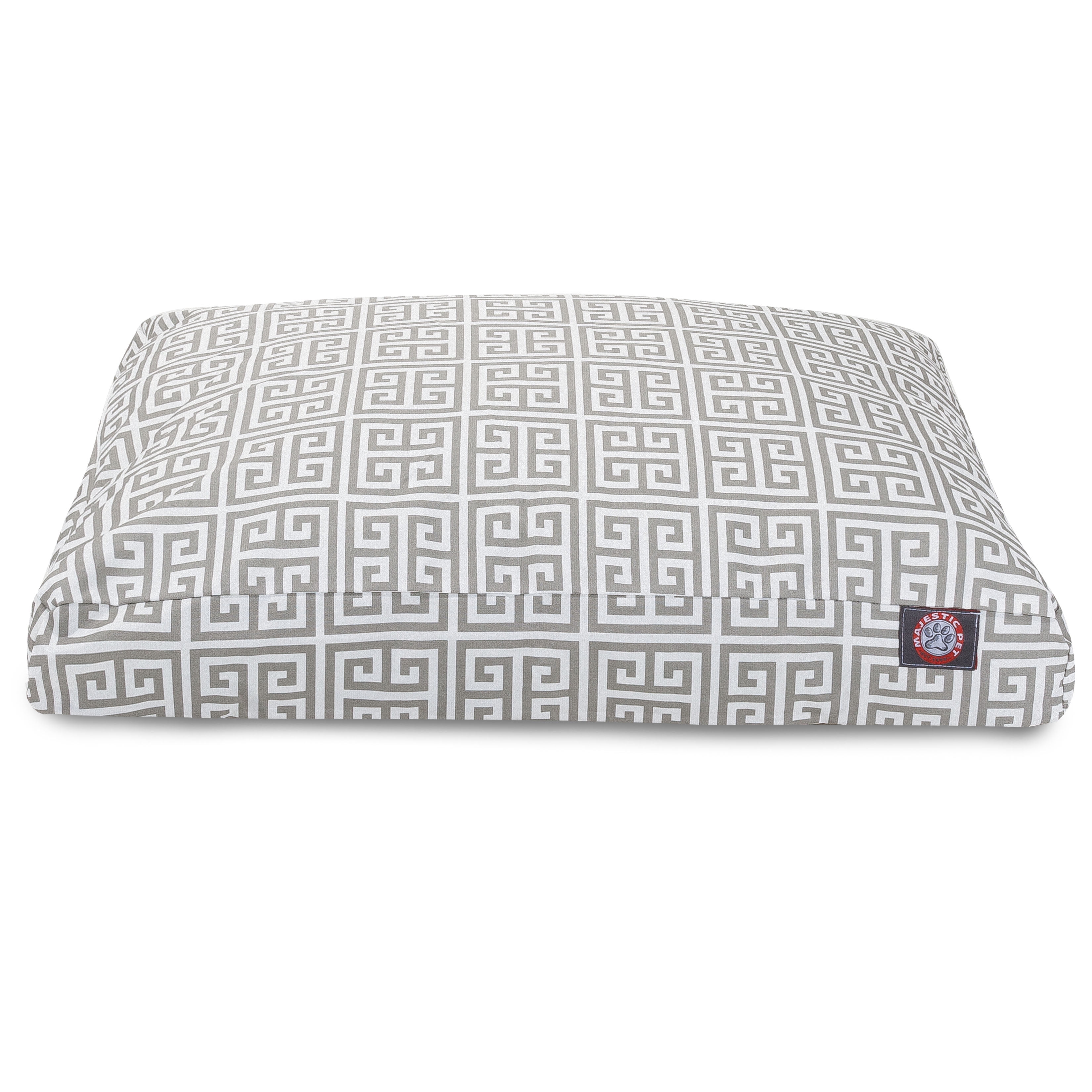 Majestic Pet | Towers Rectangle Pet Bed For Dogs, Removable Cover, Grey, Small