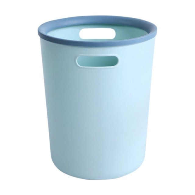 fheaev Trash Can Pressure Household Kitchen Large Plastic Basket Bedroom Bathroom Classification Small Trash Bucket