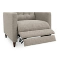 thumbnail image 4 of Moe's Home Collection Bridgers Power Recliner Chair Warm Grey Fabric, 4 of 9