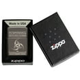 thumbnail image 6 of Zippo Odin Black Ice Pocket Lighter, 6 of 7