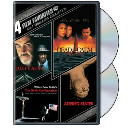 4 Film Favorites: Cult Thrillers - Just Cause / Altered States / Dead Calm / The Ninth Configuration (Widescreen)