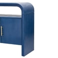 thumbnail image 5 of EUROCO 59.8" Long Console Table,Modern Entryway Table with 4 Cabinets,Open Storage Shelf and 4 Doors,Accent Table Behind Couch Table for Living Room/Entryway/Foyer/Hallway,Navy Blue, 5 of 8