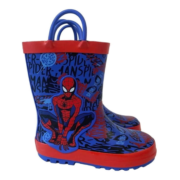 Botas Marvel para Niño Spider-Man Azul Talla 20