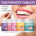 thumbnail image 2 of Toothpaste TabletsMint/Orange/Cherry Blossom Flavors Remove Smoke Stains, 2 of 8