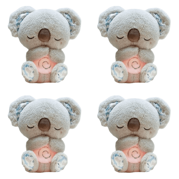Muñeca Koala Comfort Con Música Y Luces Chupete para Dormir Bebés Recién Nacidos