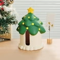 thumbnail image 4 of Christmas Tree Lights Ceramic Christmas Tree Tissue Box, Home Living Room Decor, Elegant Tea Table Roll Paper Holder Small Christmas Tree, 4 of 6