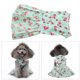thumbnail image 3 of Lindo vestido verde para cachorros y gatos pequeños Vestido floral transpirable XS para perros, 3 of 8