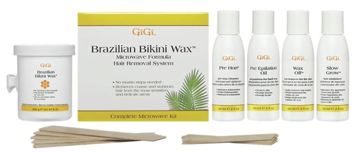 Gigi Brazilian Bikini Wax Microwave Set
