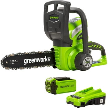 Greenworks 12" 40 V Battery Powered Chainsaw