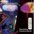 thumbnail image 5 of 3D Big Cloud Light Kit, Music Sync RGB Multicolor Changing Strip Lights DIY Decorations Cloud Light Lamp For Gaming Room Home Bedroom Party Decor -1Pack, 5 of 8