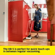 Karcher KB 5, Push Sweeper, Cordless Floor and Carpet Cleaner, Electric Broom