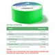 thumbnail image 2 of Seam Tape Sheeldify, 50 mm x 50 m, cinta adhesiva para bordes, color verde, 2 of 7