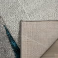 thumbnail image 4 of SAFAVIEH Hollywood Jennifer Abstract Area Rug, Grey/Teal, 5'3" x 7'6", 4 of 6