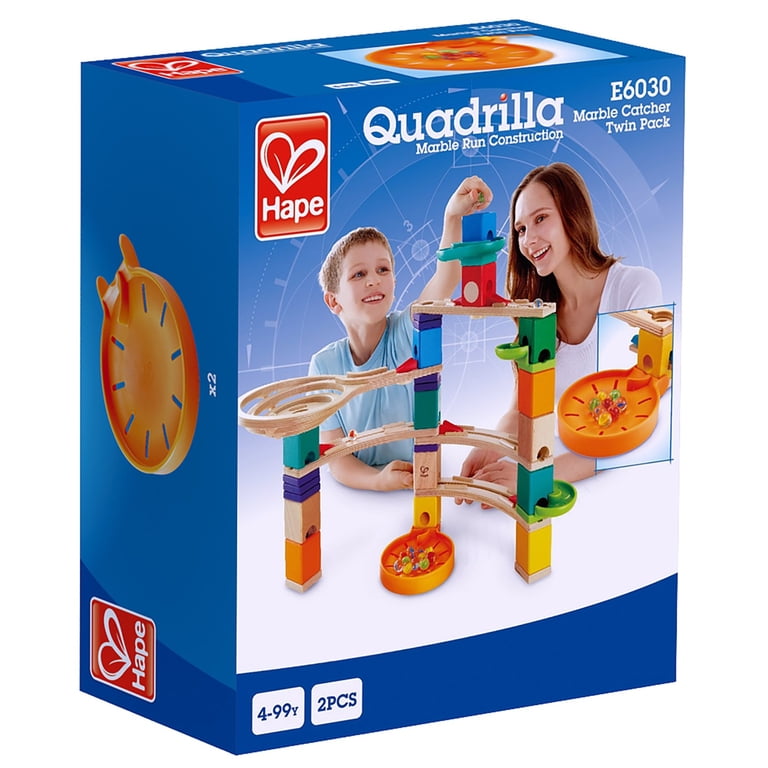 Hape: Quadrilla: Marble Catcher Twin Pack - 2 Marble Catchers, For