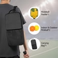 thumbnail image 2 of Pickleball Paddles Set Of 1, Fiberglass Surface, Tropical Leaf Print, 1 Paddle, 2 Balls & Bag, 2 of 5
