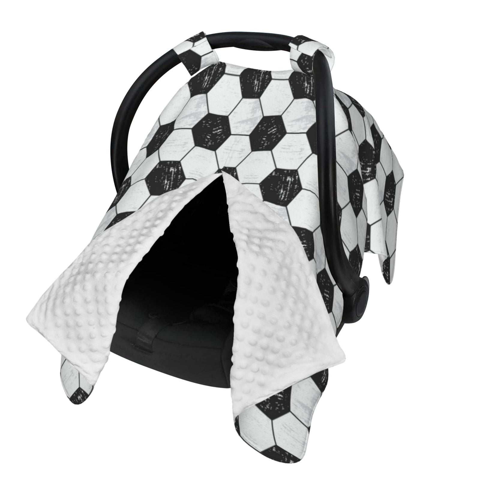 Naloa Soccer Baby Car Seat Cover, Breathable Baby Carrier Cover, Multiuse Baby Carrier Cover & Nursing Breastfeeding Cover