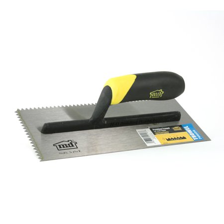M-D Building Products 49116 1/4 in. x 3/16 in. Premium V Notch Trowel
