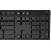 Dell KB216-BK-US Dell KB216 Keyboard - Cable Connectivity - USB Interface - English (US) - Play, Pause, Rewind, Fast-forward, Volume Control Hot Key(s) - QWERTY Keys Layout - Black