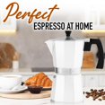 thumbnail image 3 of 12 tazas Moka Pot Espresso Zulay Premium, a prueba de fugas, color blanco, 3 of 8