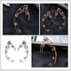 thumbnail image 3 of 2 Pcs Cuff Earrings Women Filigree Elf Ears Metal Elf Ear Cuffs Elf Earrings Cartilage Elf Ear Cuff Non Piercing, 3 of 3