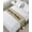 White Brown, variant on Bed Runner for King Size, Gray Christmas Snowman Decorative Scarf Throws for Foot of Bed, Winter Snowflake Pine Tree Luxury Bedding Protector Slipcover Bedrunners for Hotel/Home, 94 x 20 Inch