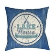 thumbnail image 1 of Artistic Weavers Litchfield Lake Pillow Poly Filled 22' x 22', 1 of 1