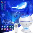 thumbnail image 1 of Projecteur Galaxy Projecteur d'Étoiles Veilleuse avec Commande Vocale pour Bébé Enfants Adultes Cadeau Maison, 1 of 11
