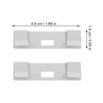 thumbnail image 2 of 12 Pcs Lattes de Remplacement pour Store Vertical, Pièce de Réparation de Store Vertical, 2 of 8