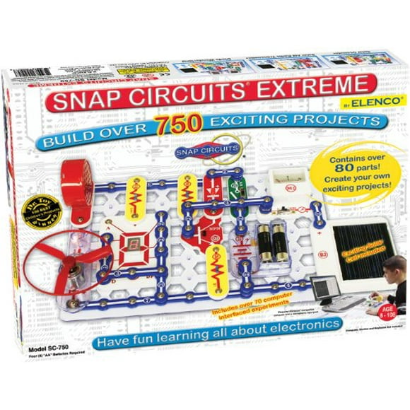 Elenco SC-750 Snap Circuits Extreme SC-750