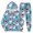 Sky Blue, variant on Mercatoo Boys Girls Christmas Pants Sets Sweatsuit 2 Piece Hoodie and Sweatpants Print Thicken Fall Winter 1racksuit Pants Sets