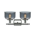 thumbnail image 7 of 916-2W-PC-G73-Innovations Lighting-Bell - 2 Light Bath Vanity In Industrial Style-11 Inches Tall and 18 Inches Wide-Polished Chrome Finish-Light Smoke, 7 of 7