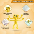 thumbnail image 5 of TwCare Rainbow Friends Yellow Plush Toy, Soft Stuffed Animal Monsters Doors Plush Doll Toys, Wiki Plushies Toys Gifts for Kids Adults Birthday Thanksgiving Christmas Horror Game Party Favors Fans, 5 of 5